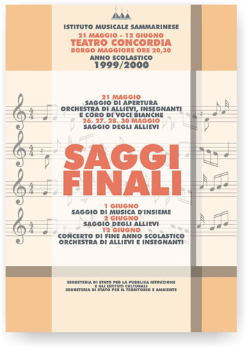 saggi finali